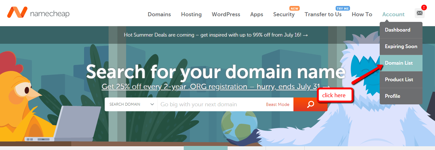 Domain – Website BUILD and DESIGN – dns steps 1 min null