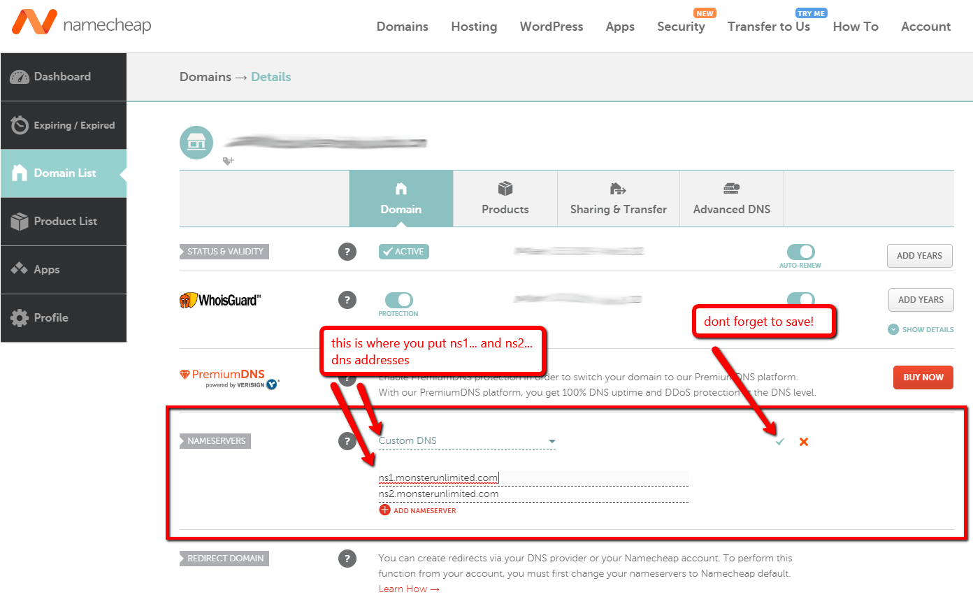 Domain – Website BUILD and DESIGN – dns steps 3 min null