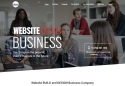 Home Page Mobile – Website BUILD and DESIGN – business one page featured Home Page Mobile | Website Design Agency