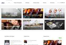 Blog And News Website Template