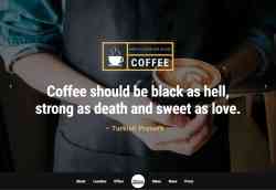 Coffee Website Template