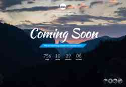 Coming Soon Slider Website Template