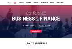 Conference Website Template