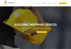 Construction 2 Website Template