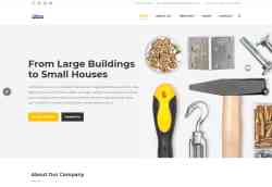 Construction Website Template