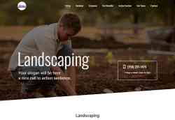 Landscaping Website Template