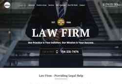 Law Firm Website Template