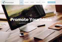 Promotion Website Template