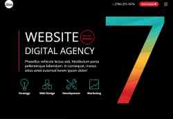 Web Design Agency Website Template